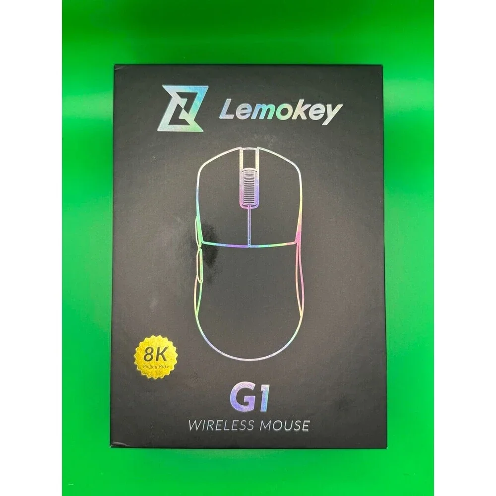 G1 8K Rolling Rate Wireless Bluetooth 5.1/2.4 GHz Optical Mouse - PixArt 3950